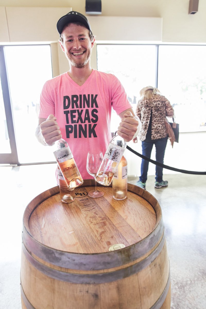 Excited to have <a href="/LewisWines/">Lewis Wines</a> for the 3rd year! A must stop booth for a true #comparison of Texas rosés - they are pouring 2 w/ the same varietals (Mourvèdre &amp; Grenache), but each are from differing AVAs in Texas: #TexasHighPlains &amp; the other from #TexasHillCountry ! #april222018