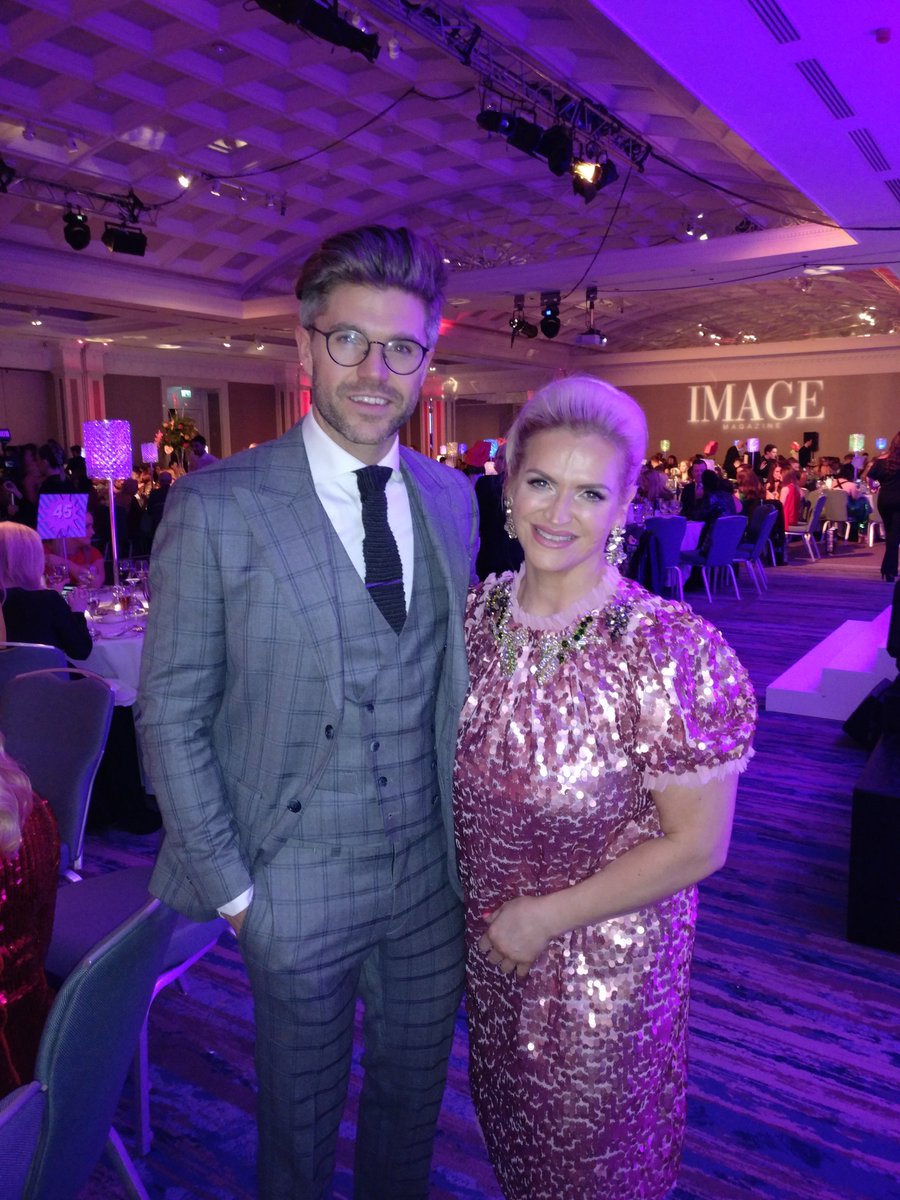 image_magazine's tweet image. Can we please take a moment for our fabulous MC&apos;s of the night @Darrenken and @melaniemorris 😍#ImageBOB18