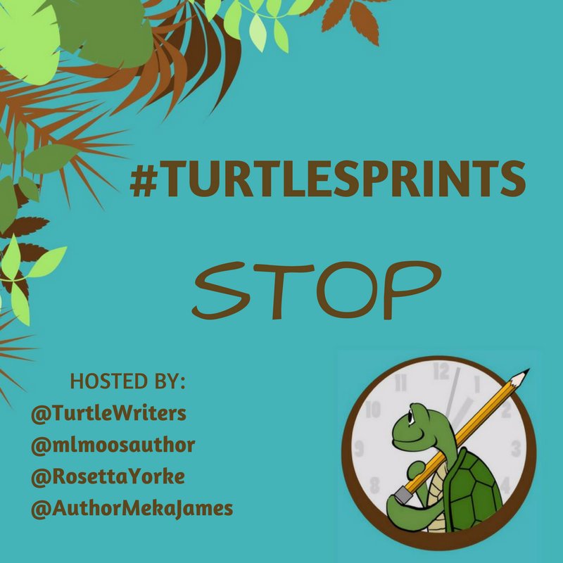 TurtleWriters's tweet photo. AND STOP! That's it for this week #turtlewriters Hope you enjoyed the 4/15 #turtlesprint share you word count in the comments. See you next week.
@AuthorMekaJames @RosettaYorke @mlmoosauthor https://t.co/XRUSmT9PkX
