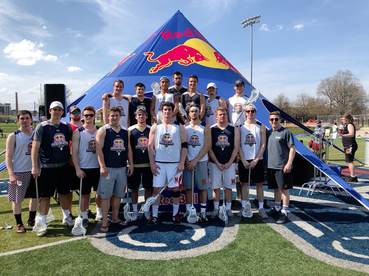 TerpsClubLax's tweet photo. Your favorite Maryland Terrapins came together in Baltimore yesterday to sweep the top 4 rankings in men’s bracket and win the #redbullquicksticks tournament. Congrats to our 1st place for winning the grand prize of 3-day GA passes to Firefly music festival! 🎶��🐢🐢 #Family #UMD https://t.co/4018UUuLjB
