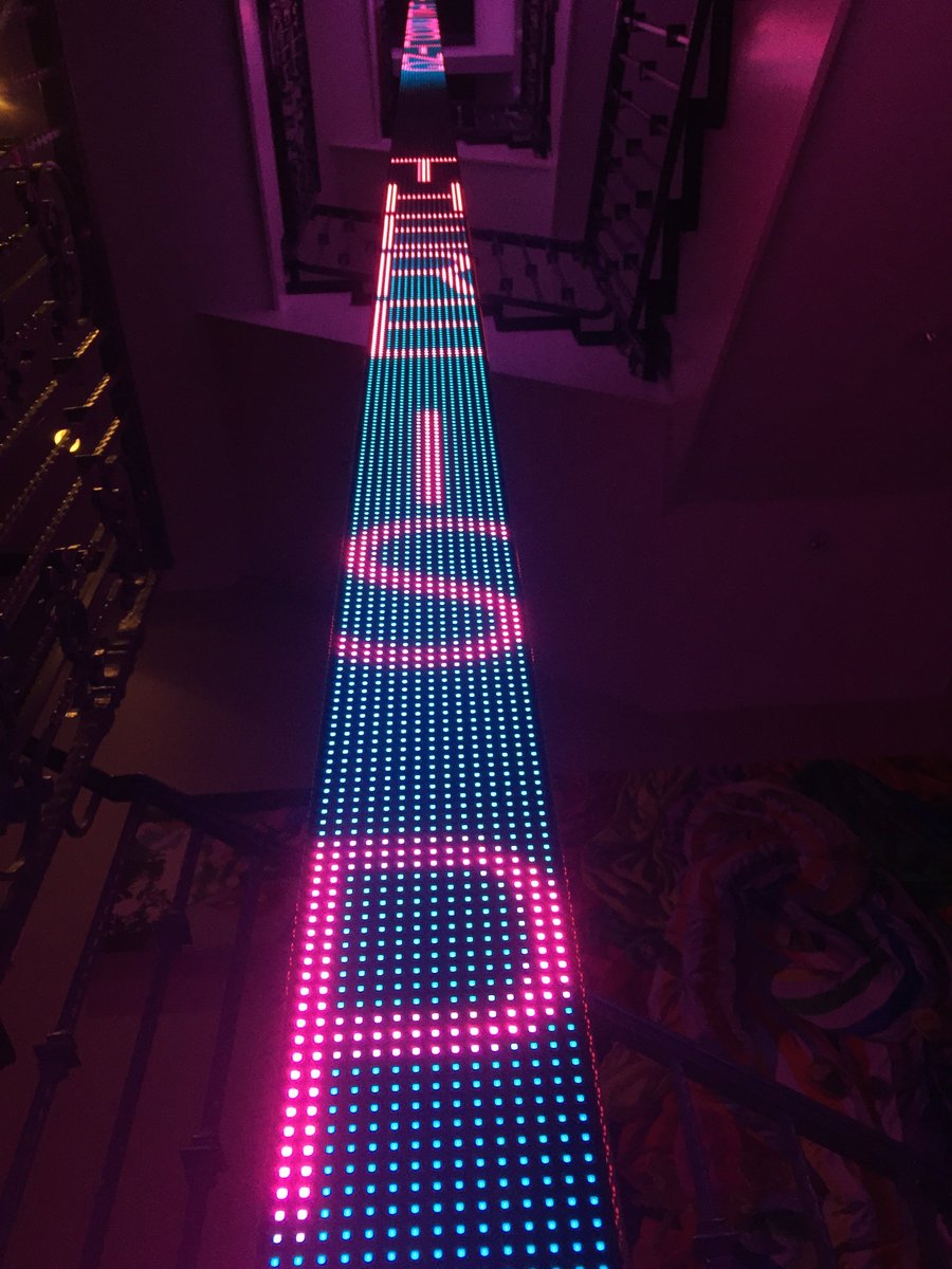 KiboWorks's tweet photo. Bespoke 17m high 4 sided RGB led column
#LEDArt #bespoke #LED #Kibostory https://t.co/F5Kn5BhkVS