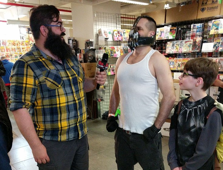 BeTerrificTV's tweet photo. See @DaddyBane @banedad @bigapplecomicon @BeTerrificTV @OGPodcasts @FiresideCrew @SomeBeardy2Love #geeks #comiccon #bigapplecomiccon #beterrific #storytelling #comics #comicbooks #comicart https://t.co/2IBzRfRu1E