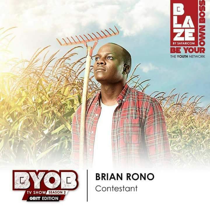 Congratulations Brian Rono. Baringo is proud of your achievement in the #BYOBTVShow . 👏