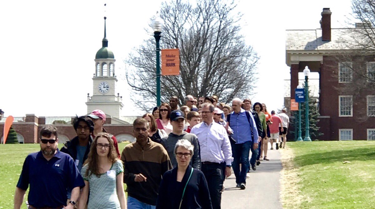 I’m glad the weather was beautiful for our Gateway to Bucknell open house yesterday - but I wish it had stuck around!