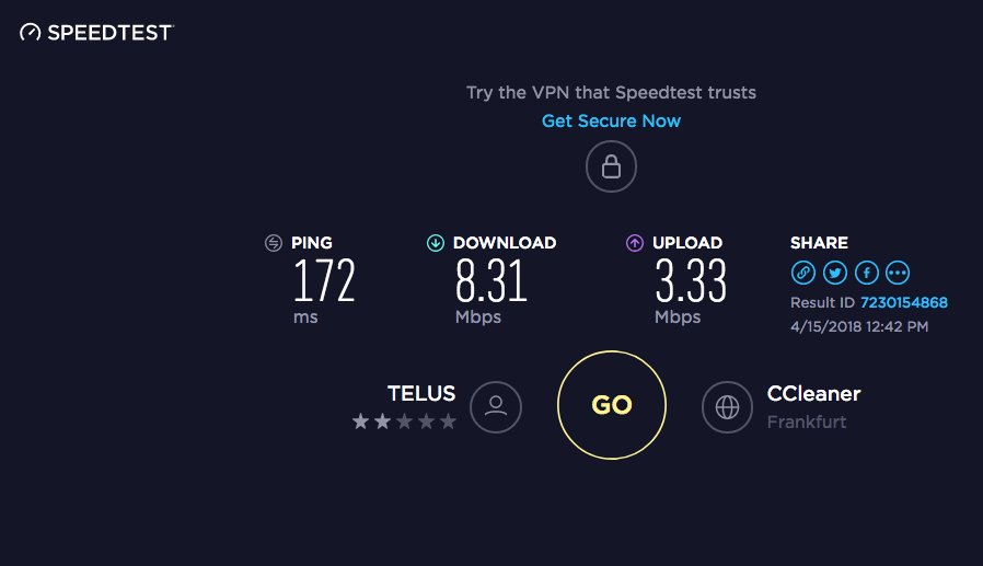 Dear <a href="/TELUS/">TELUS</a> My <a href="/Speedtest/">Speedtest by Ookla</a> results are less than 10% of what we're paying for #Fibre ! Do we also get to pay only 10% of our bill? Step it up, or we'll step down. speedtest.net/result/7230154… #speedtest <a href="/TELUSsupport/">TELUS Support</a> #servicedesign #YouDontGetWhatYouPayFor #unhappycustomers