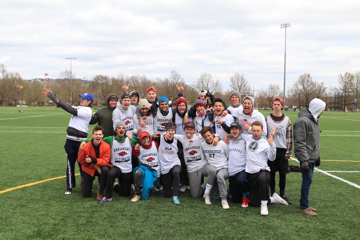 UofAUltimate's tweet photo. 6-0 ON THE WEEKEND. BACK TO BACK SECTION CHAMPIONS ON OUR HOME TURF. SEE YOU AT REGIONALS, WORLD. https://t.co/V5bVscKXXT