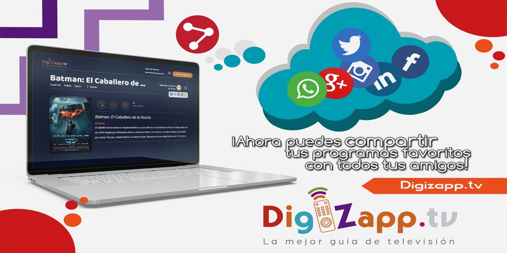 DigiZapp's tweet photo. Nunca mas te perderás tus películas o serie televisivas favoritas.
Comparte programas que mas te gustan, con tu red social favorita y desde cualquier dispositivo...
Haz #ZappingDigizal #hoy #Entretenimiento 
Conéctate a la mejor guía de televisión en https://t.co/XDIjWhRtSc https://t.co/VQBmN30sZu
