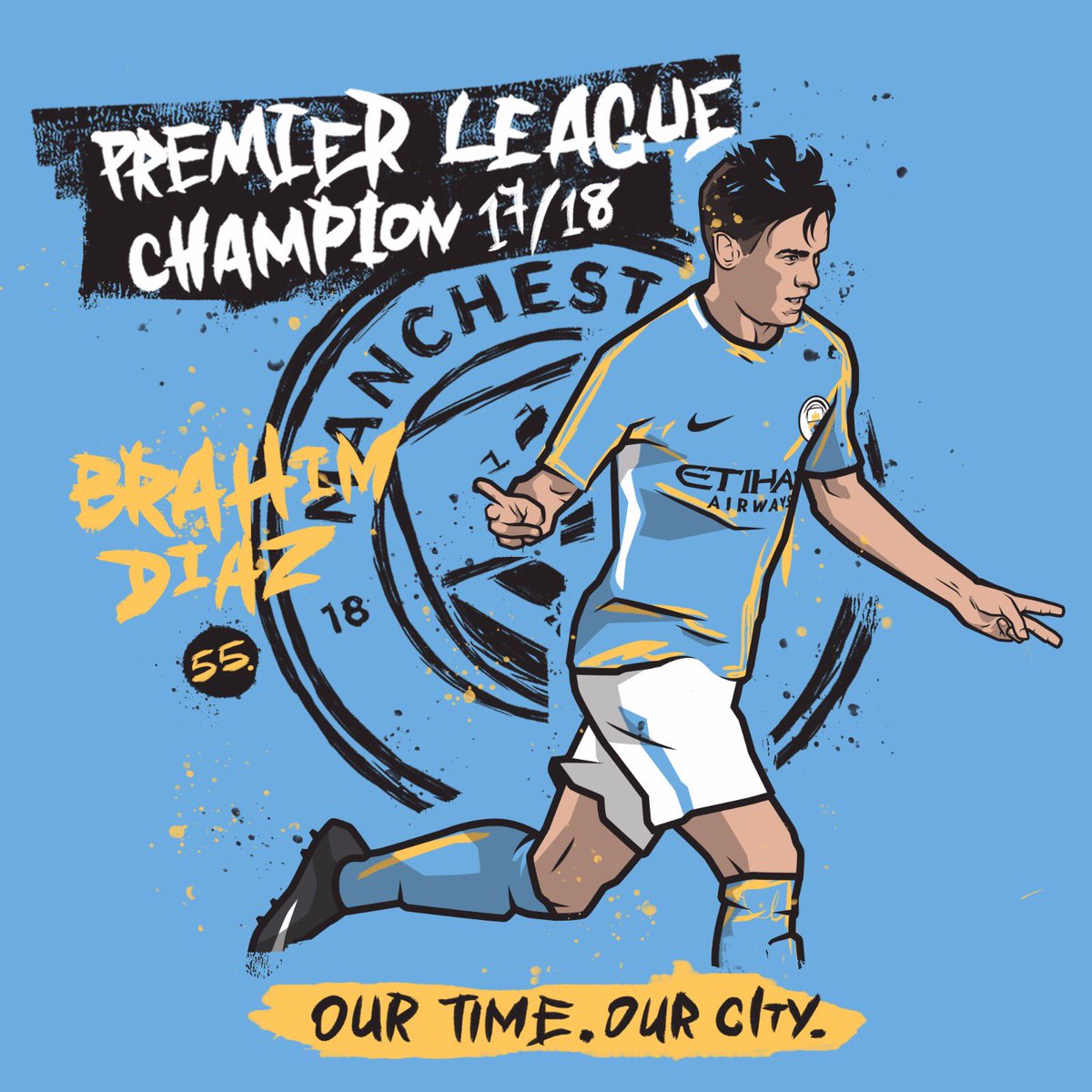 Brahim's tweet photo. 💙 Our time. Our City. https://t.co/eldRAsXFdg