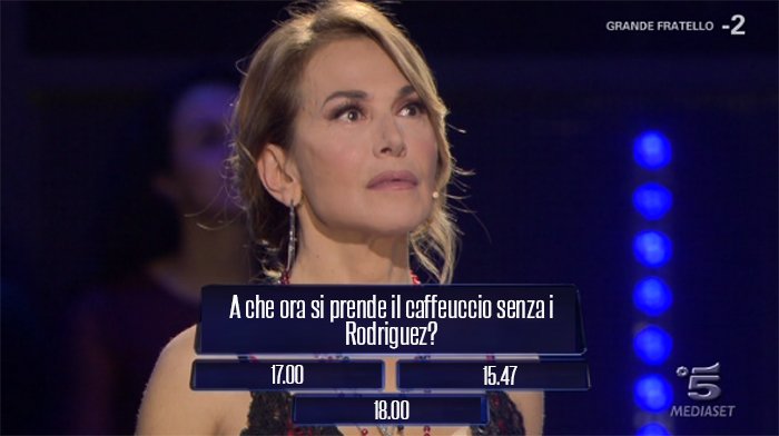 Queste domande sono toste. #TheWall