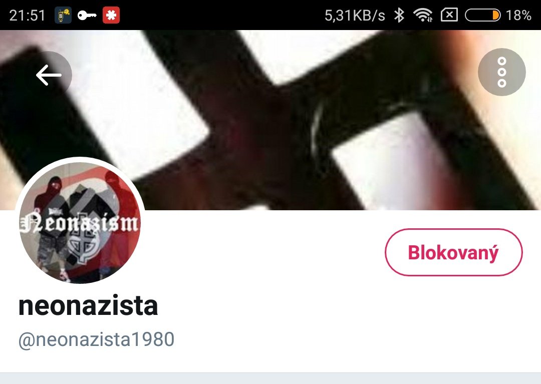 AgentPe00's tweet photo. Report Nazi 🐧 @TwitterSafety please suspended this account

⚠️ https://t.co/461S1286ey.

#opnazi https://t.co/jKScd2mZjH