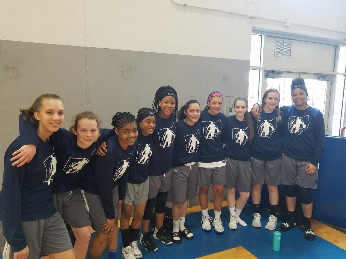 MWTakeover's tweet photo. Midwest Takeover 8th grade team. Proud of the progress these young ladies have made in the past few weeks. #Takeoverfamily https://t.co/gcd6Loej6K