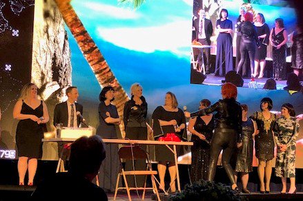 AVforYou's tweet photo. @AVforYou You was honored to be part of the fantastic group that won for “Best Team Effort” at the #mnstarawards last night!

@rocketsciencewe 
@ApresEventNTent 
Girl Friday
Avant Decor
Rudy's Event Rentals
#anundercoveraffair #myilea #ileamsp https://t.co/gskR9XlYUE
