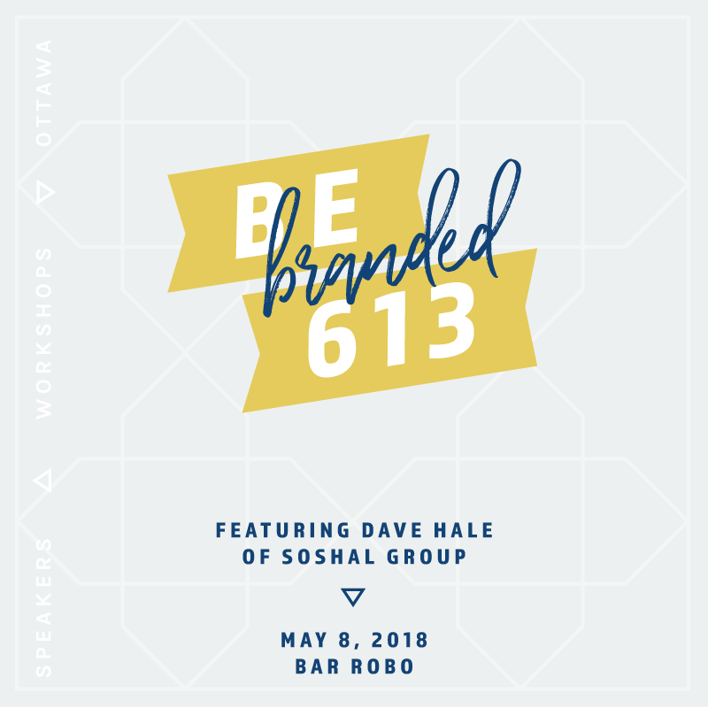 be613ott's tweet photo. Have you grabbed your tickets for #BeBranded yet? Featuring @DaveCHale of @SoshalGroup, join us to learn all the ins and outs of personal #branding. We can't wait to see you there: https://t.co/CwuCPAdsgZ #Be613 #BeInTheKnow #Ottawa #Marketing https://t.co/2N0gQWUHRC