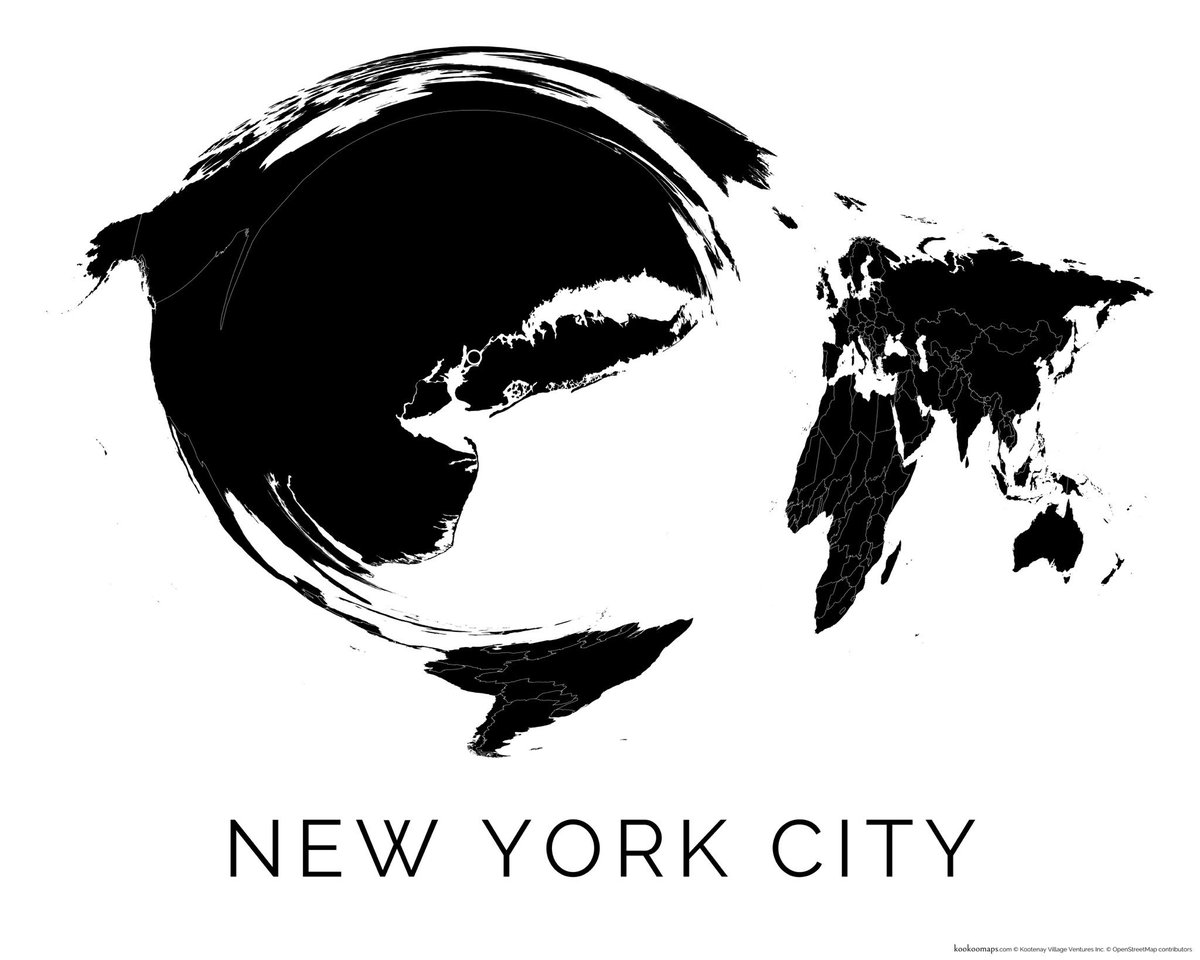 kookoomaps's tweet photo. Announcing new Art kookoomaps! Here's the first of our new themes: Metropolitan. Order the poster of _your_ city now at https://t.co/HtvvF8kXHx #NewYorkCity #NYC #worldmap #weirdmap #strangemap #map #maps #mapart #artmap #poster #cartography #custom #custommap #kookoomaps https://t.co/fKTwXpdJdG