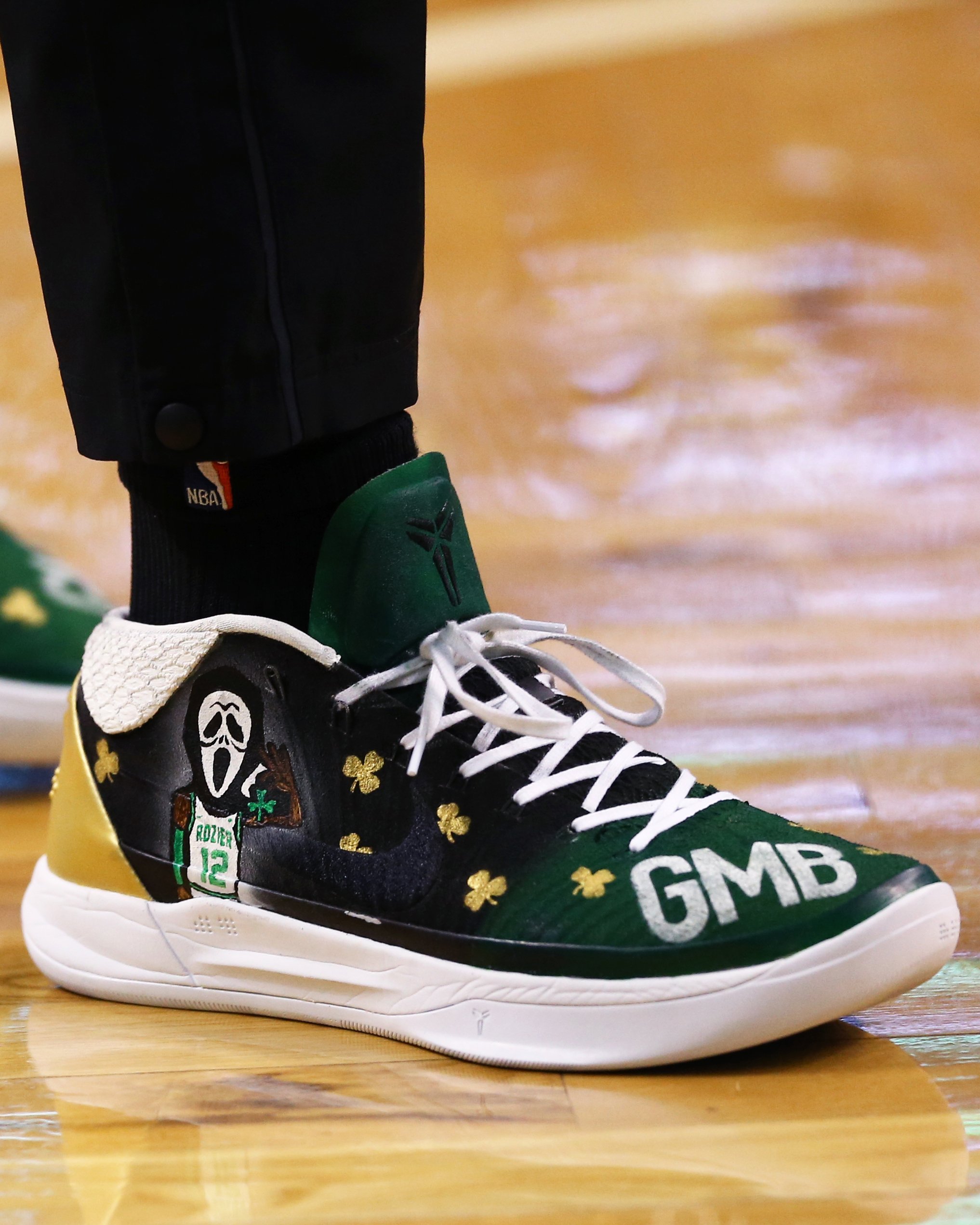 SLAM on X Rozier wore custom Scary Terry Kobe AD Mids today. https t jqOg3NLmgC X