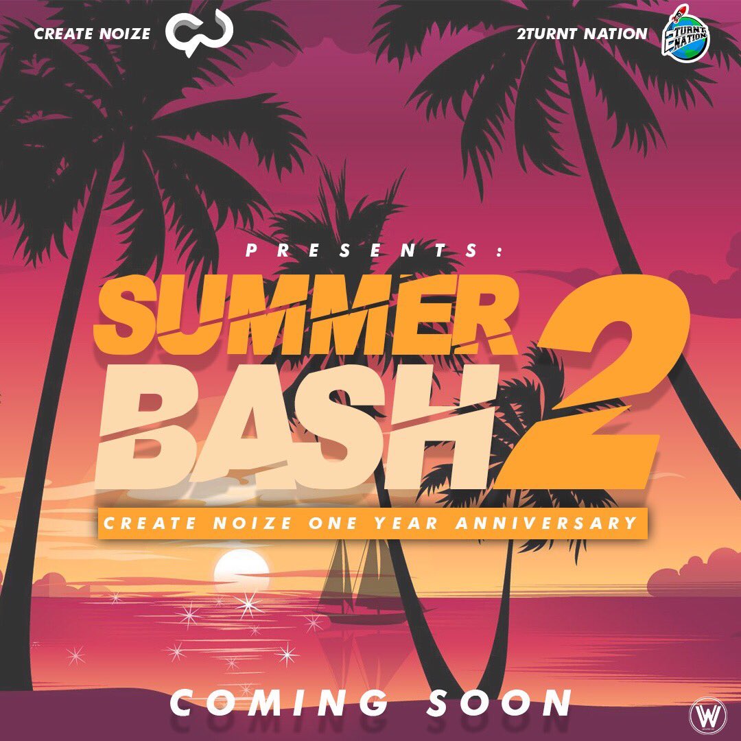 kiamonroe_'s tweet photo. @CreateNoize & @2TurntNation Presents: #CreateNoizeSummerbash 2 ๐๐
Celebrating our Year Anniversary, You wouldnโt want to miss this โผ๏ธ MORE DETAILS COMING SOON ๐ Very soon ๐ #Chicago https://t.co/7Wh5z80WgW