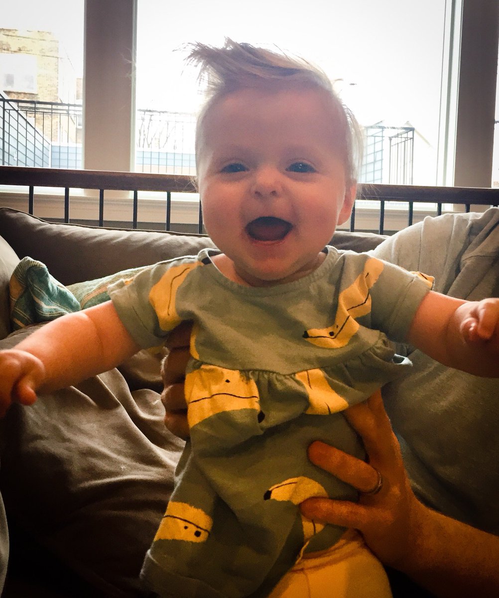 Hannah’s working on her @ChefAnneBurrell hair