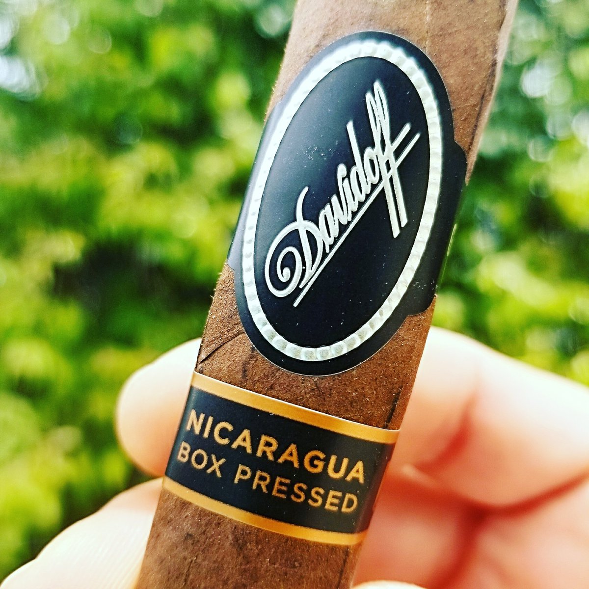 CigarrOApp's tweet photo. This is one of our Favorite #Cigars right now. The @Davidoff_Cigars Nicaragua Box Pressed. Its spicy good and full of great flavor. https://t.co/CGJW0WSF4n