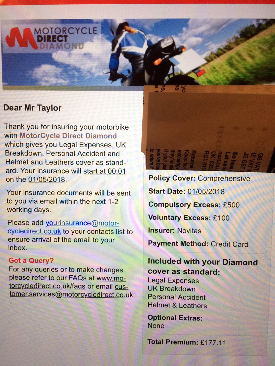 CarlosFireblade's tweet photo. Thanks to @Gocompare I just saved myself £323.95 on my bike insurance! How can it go from a £501.06 renewal to £177.11 🤔Anyway am happy and my bikes out of hibernation 😝😎✊🏻✊🏻🛵#comparisonsites #legslapped https://t.co/5GlMCcUPO8