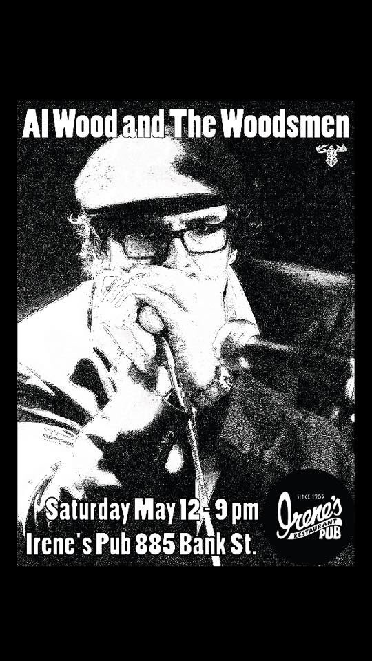 AlGWood's tweet photo. Al Wood &amp; the Woodsmen return @irenespub on Sat May 12th - @lordpugh @frankderesti @martysobb @AlGWood &amp;Simon https://t.co/Wr7IXq3wYj