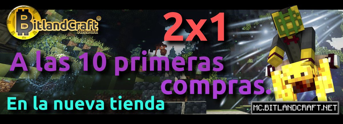 BitlandCraft's tweet photo. Gracias a su apoyo la promoción pasada se agotó en menos de 24 horas y por eso decidimos ampliarla a los primero 10.

https://t.co/6xYUCHhxBr https://t.co/dJrYakdxS5