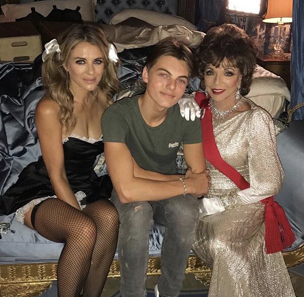 My fave episode of #TheRoyals #season4 tonight, with <a href="/Joancollinsdbe/">Joan Collins</a> and my son playing Prince Hansel 😘😘😘😘