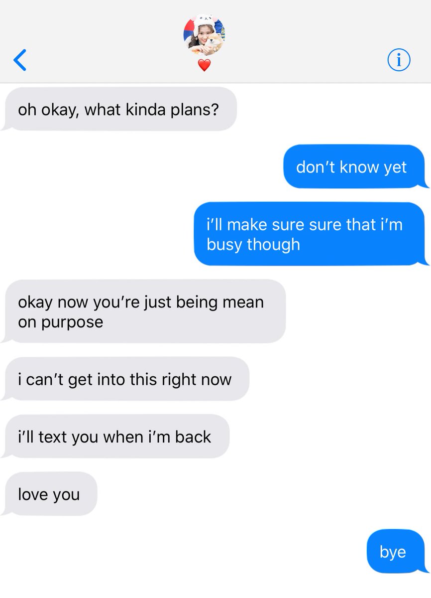 The girls walked back to the dorms which only took about 10 minutes. Going in she saw Chaeyoung already sleeping, she quickly decided to text her girlfriend. She wanted to find out what was going on.