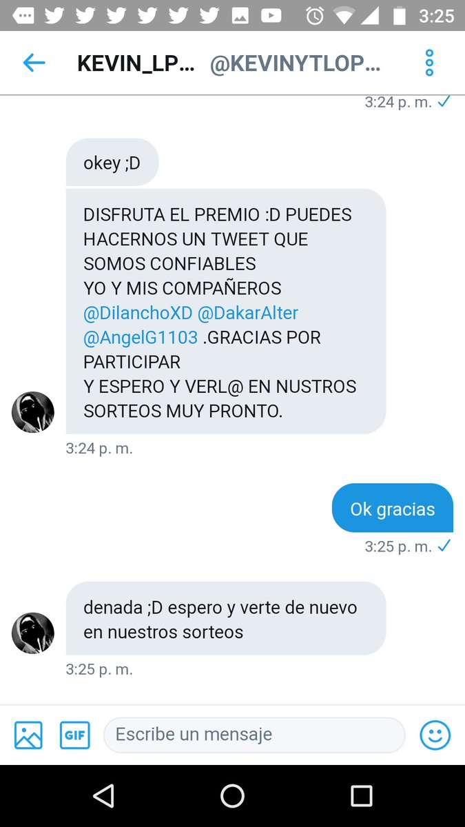 Karenzitha2000's tweet photo. @KEVINYTLOPEZ  100% Legít (no pude tapar la cuenta porque tengo el twitter Lite xd) https://t.co/B4EryZVAFW