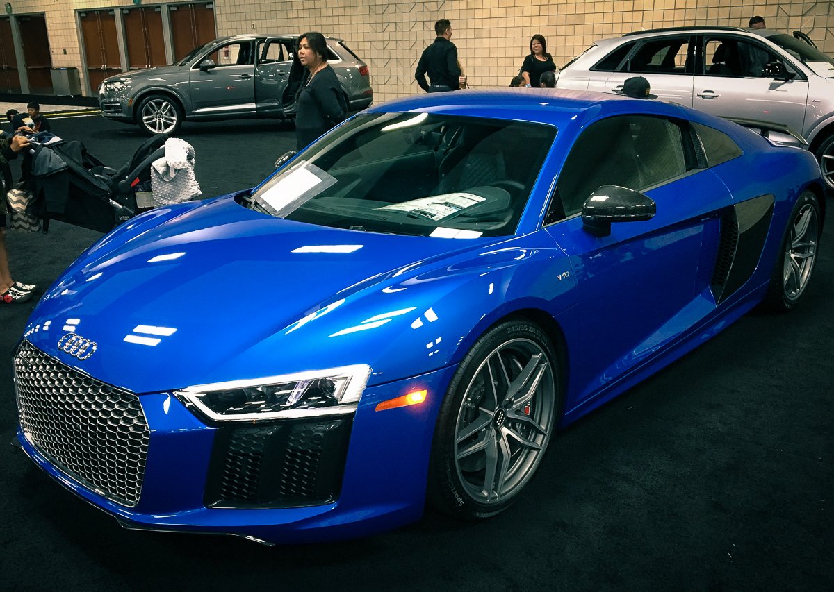 HawaiiAutoShow's tweet photo. The final day of the #HIAutoShow has begun! 

#Audi #R8 #AudiR8 https://t.co/WBNew5lFro