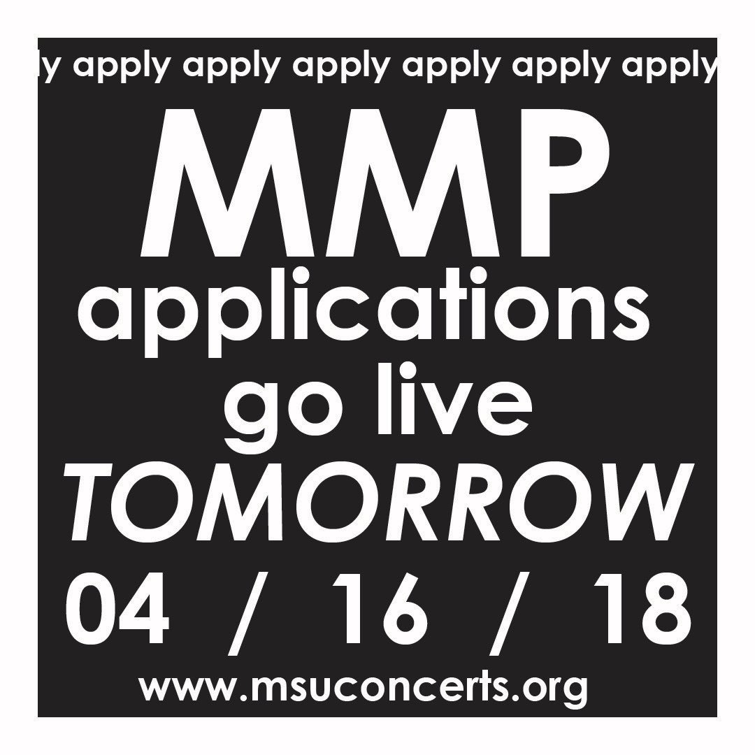 Want to be a part of Music Maker Productions? Your chance is here: Applications go live TOMORROW! Stay tuned, folks!