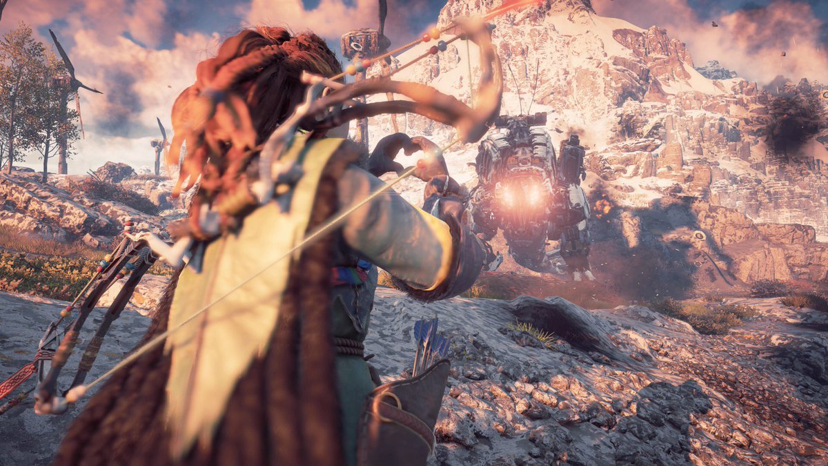 Battle_5Star's tweet photo. #HorizonZeroDawn #PS4Share https://t.co/lfInqDC91F