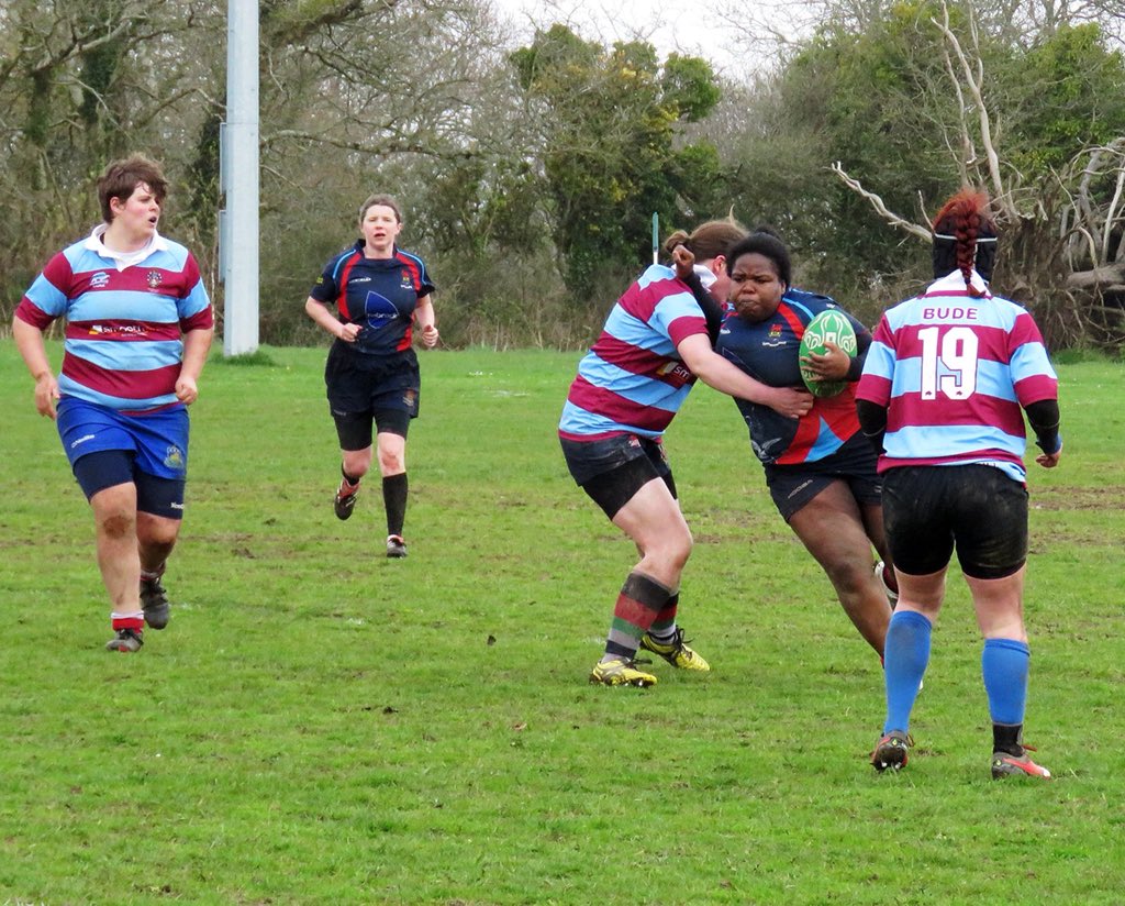 Today was Devonport’s Ladies teams first outing. A great day. We train every Wednesday. Get in contact if you fancy giving Rugby a go <a href="/sportingblues1/">Devonport Services, The Sporting Blues</a> <a href="/SportsPlymouth/">SPORTS GAZETTE</a> <a href="/DevonRFU/">Devon RFU</a>