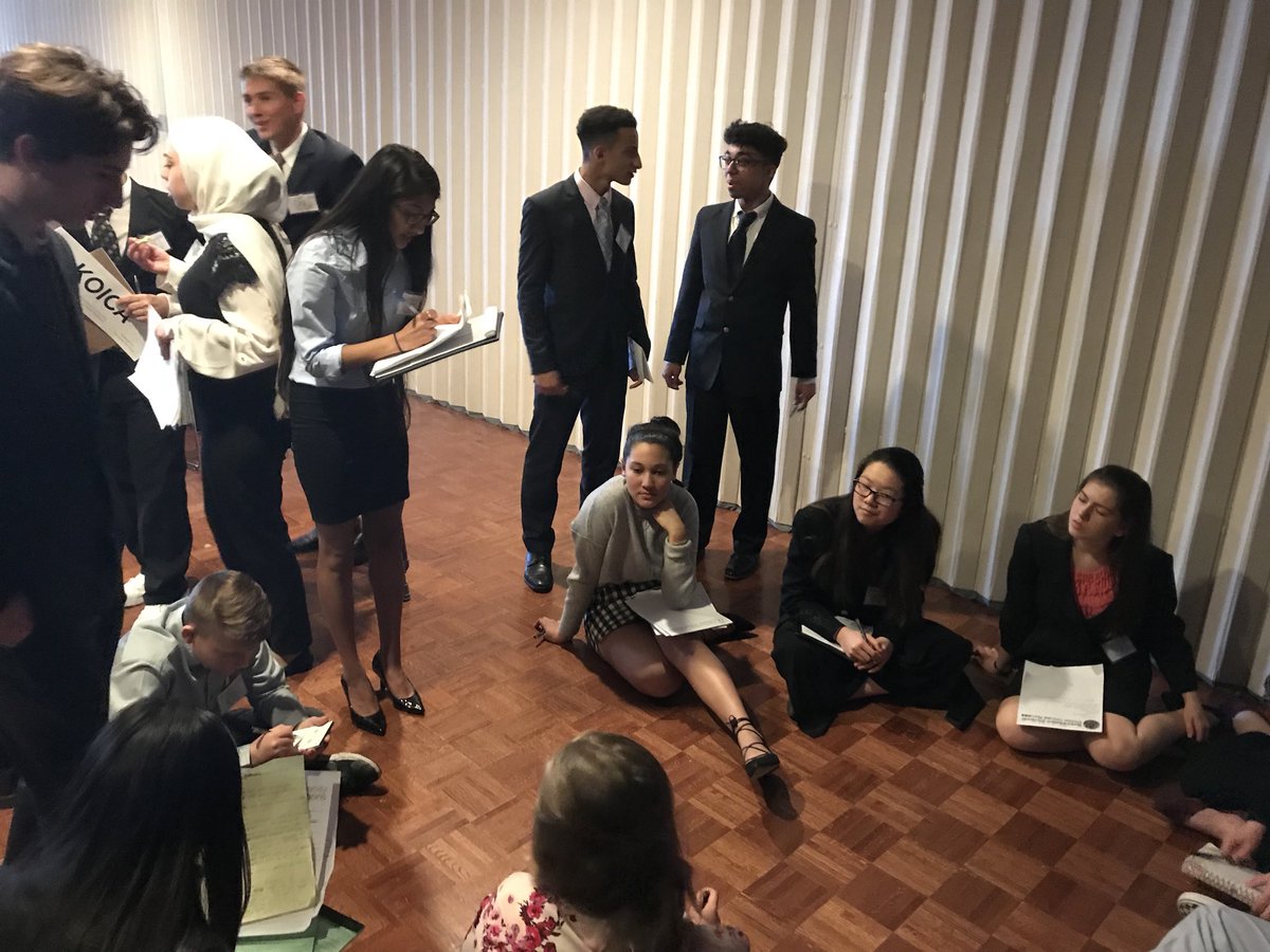 SandburgMUN's tweet photo. Riddhi Patel and Sydney Dea take home Honorable in the World Social Forum with their portrayal of Partners in Health. @SandburgHS https://t.co/JLzpObqEGi
