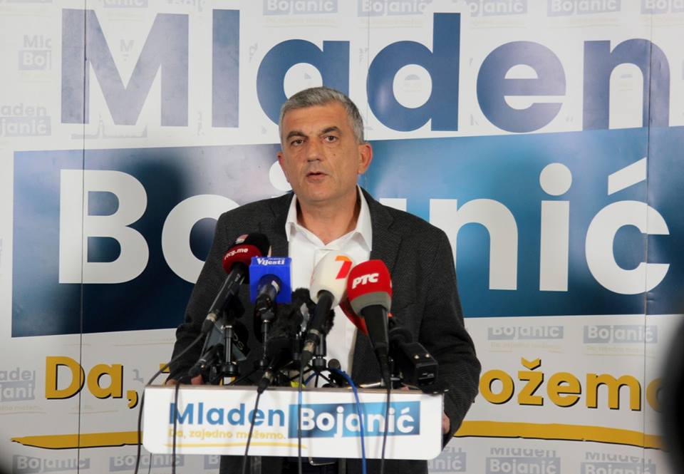 BojanicMladen's tweet photo. "Crna Gora je birala kako je birala. Ja sam ponosan na svoj rezultat. Imali smo za protivnika čovjeka koji je zarobio institucije i državu", istakao je večeras kandidat većeg dijela opozicije za predsjednika Crne Gore Mladen Bojanić. Više na https://t.co/ySRMlPoQ1l https://t.co/FXQmnQQONR