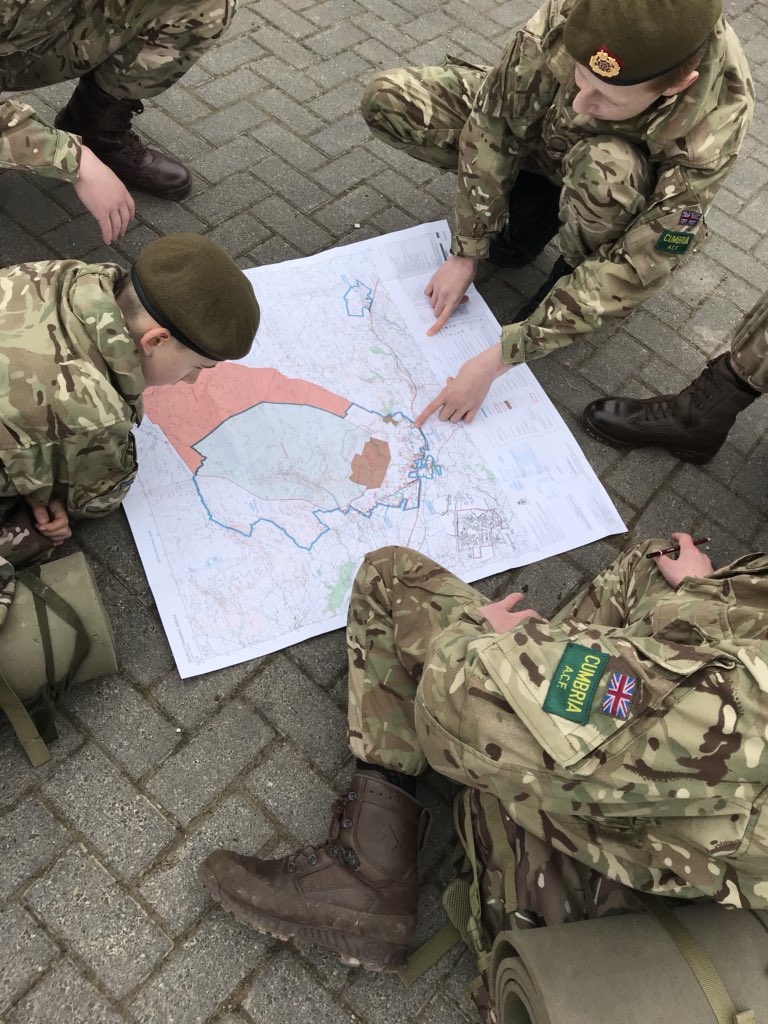 LongtownDetACF's tweet photo. 1 Star Expedition with Arnhem (North Cumbria) Company, Cumbria ACF held at Warcop Training Camp.

#outdooradventures #britisharmy #mapreading #armycadets #campinglife #newskills

#outdooradventure #BritishArmy #MapReading #armycadets #campinglife #newskills https://t.co/Re1bLy6yWx