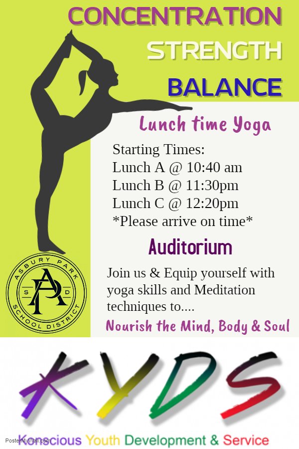 jackiephilhower's tweet image. @AlishaDelorenzo yoga @ lunch 4 Ss begins tomorrow! @Asbury_ParkSD @skgray1@Gerbs10 @ZDelOrbe @MsHayesAP @Alihoff13
