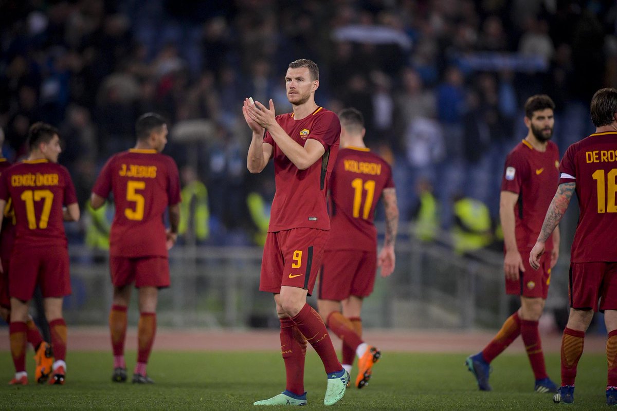 ASRomaEN's tweet photo. Almost, but not quite. On to the next one...

#ASRoma #LazioRoma https://t.co/aHRbwY0Dlb
