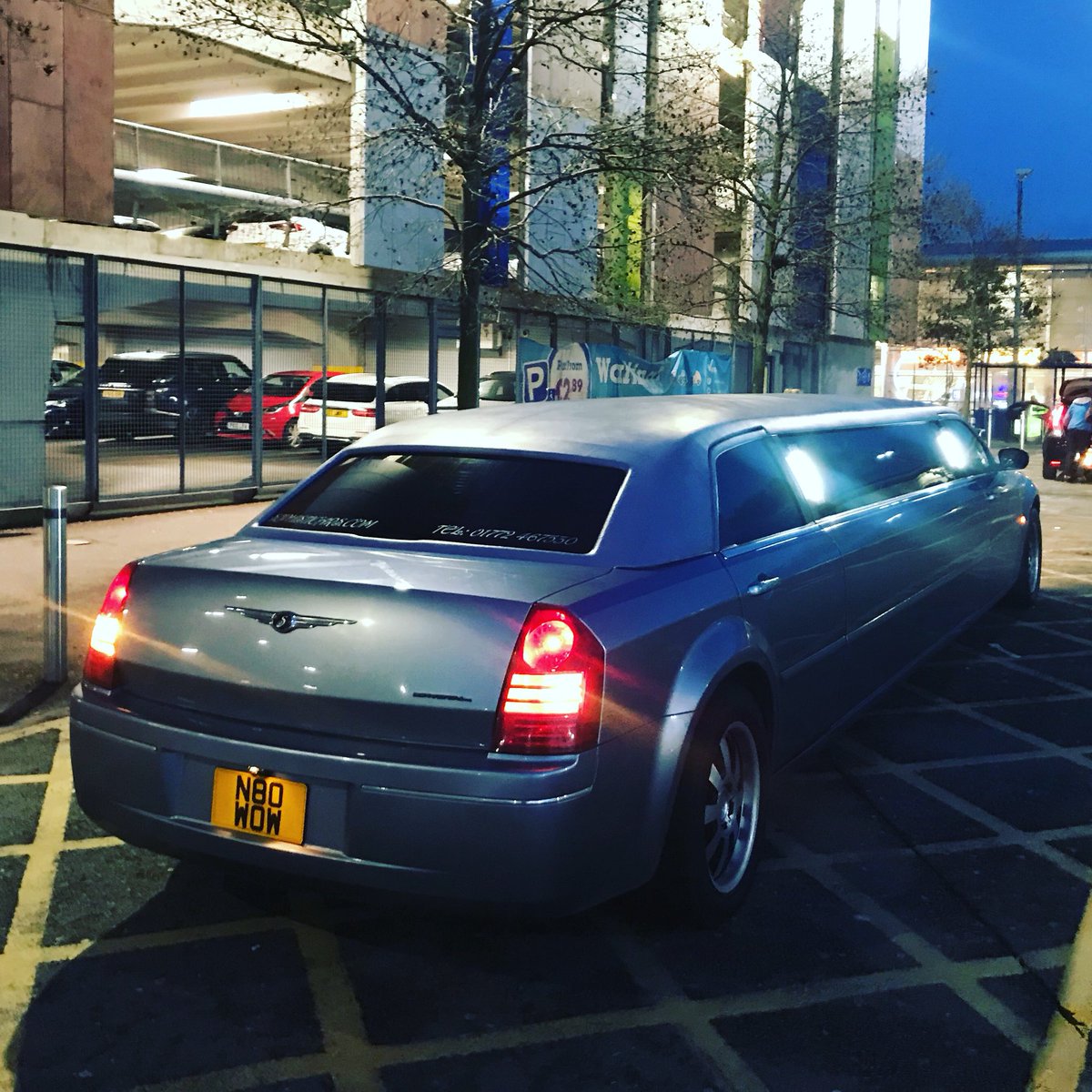 Sophisticars's tweet photo. Our #sapphire #babybentleylimo collecting @LPL_Airport for Angela’s #henparty #limotransfer #airporttransfer #henpartylimo #bluelimo #bluelimousine https://t.co/FnRFncoPO4