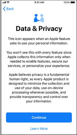 MathiasSkarp's tweet photo. Apple stärker skyddet av din integritet i senaste versionen av iOS #iddm18 https://t.co/gGjB6t30At