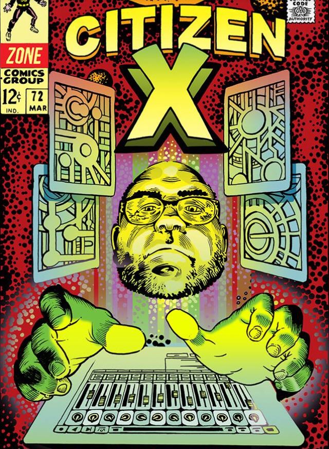 Citizen-X (@citizenx2017) on Twitter photo Always dreamed of being the star of my own Kirby inspired comic book! <a href="/MikalDyas/">Mikal Dyas</a> #iosmusic #iosmusician #guernsey #electronica #electronicproducer #comicart #kirbyesque #kirby Always dreamed of being the star of my own Kirby inspired comic book! <a href="/MikalDyas/">Mikal Dyas</a> #iosmusic #iosmusician #guernsey #electronica #electronicproducer #comicart #kirbyesque #kirby