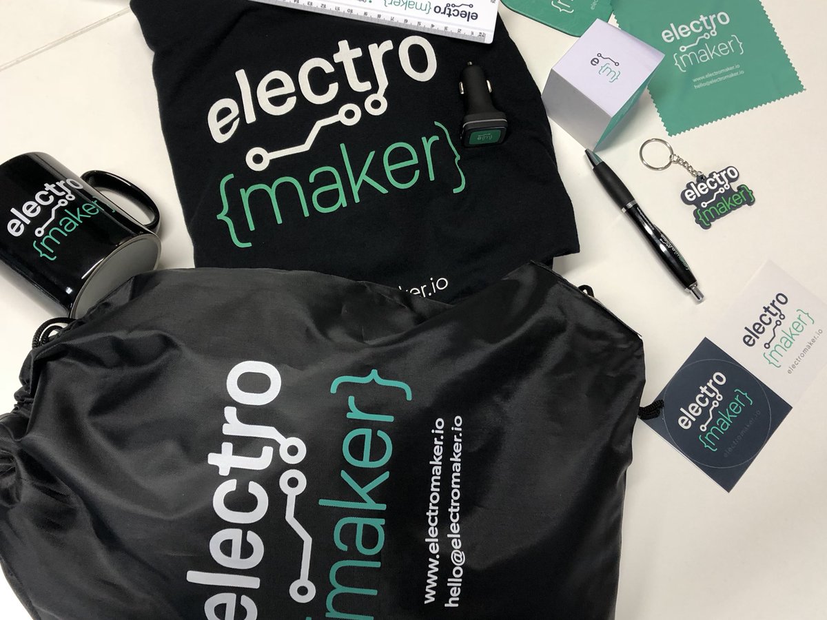 ElectromakerIO's tweet image. It’s not too late to get your hands on an Electromaker swag bag! Head over to our contest page for more details!
👉🏽goo.gl/gZhPzo
#makers #RaspberryPi #hackspaces #diy #arduino