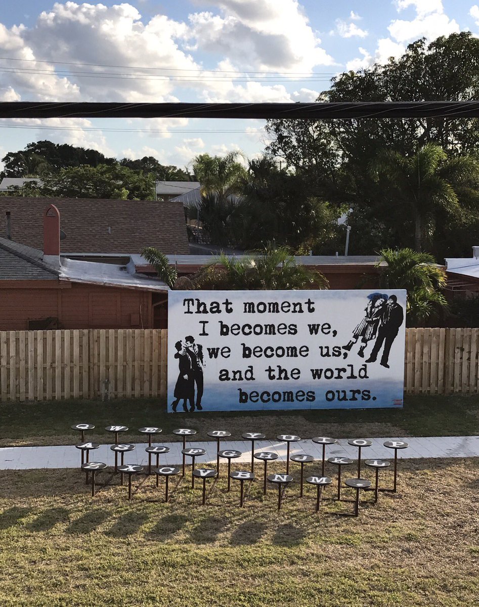 WRDSMTH's tweet photo. QWERTY
#WRDSMTH #WRDSMTHinFLA
#EternalSunshine #Doisneau
#CanvasWPB curated by @NicoleHenryArt https://t.co/9Lj16hFvKI