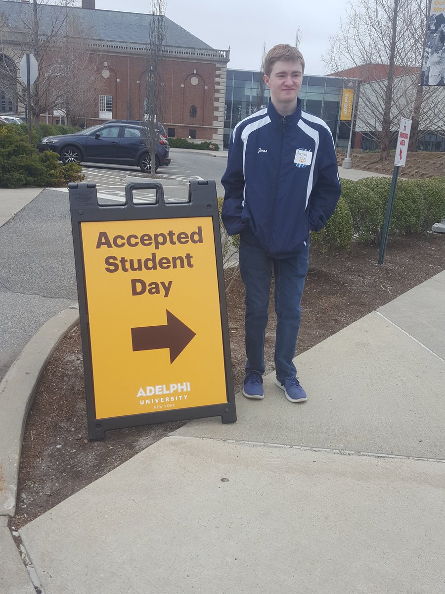 Turkey917's tweet image. Congratulating Austin. It's official, he's an Adelphi Panther. I'm so proud of you & the young man you are. Be the best you can every day & always strive to be the best at whatever you do. Achieve the impossible. #AdelphiAccepted