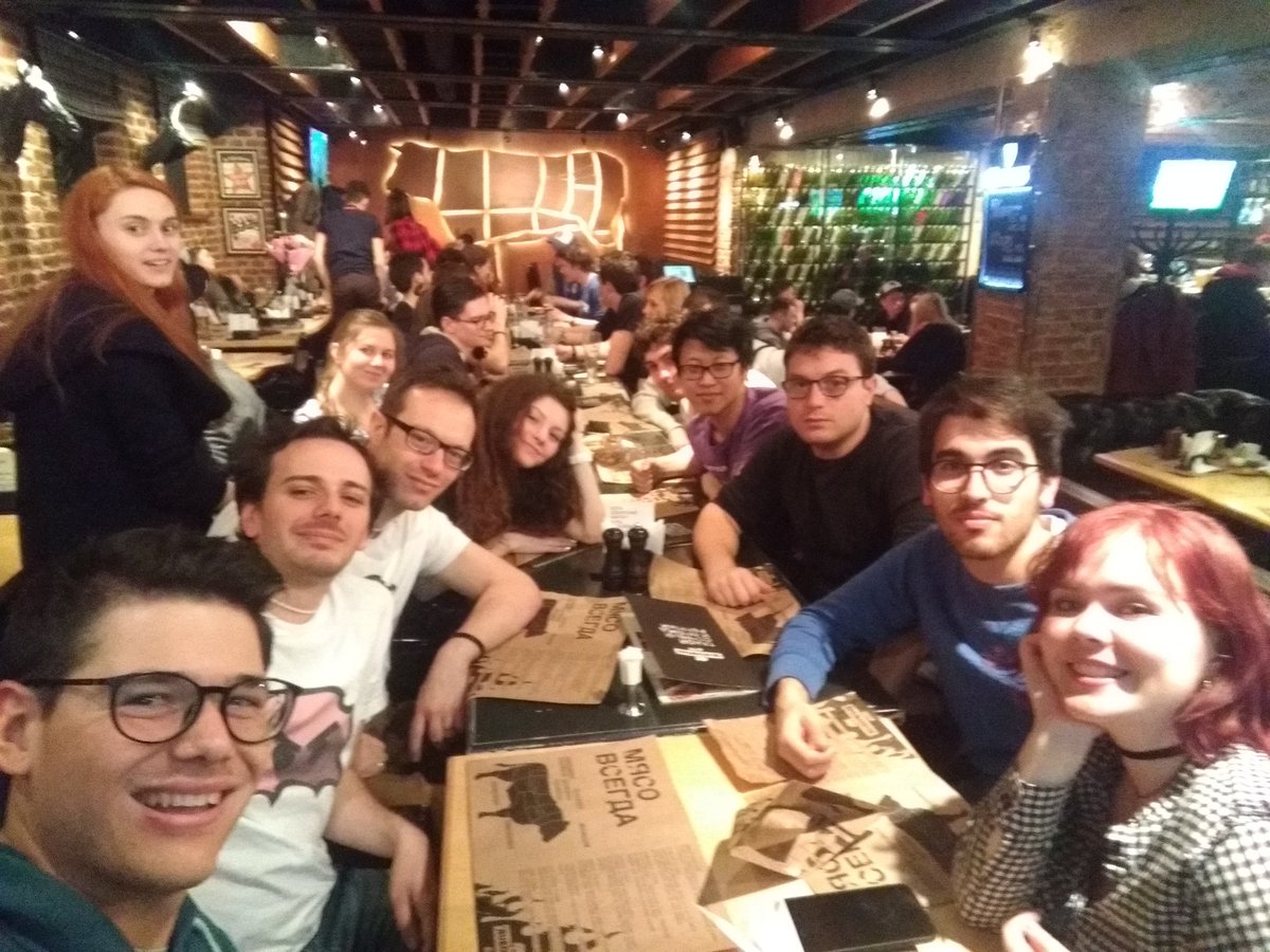 giosch_'s tweet photo. Celebrating @c00kiesATvenice 2nd place at #ructf finals!
And enjoying a beautiful night in Ekaterinburg!
@towerofhanoi @ructf https://t.co/DcUK9J9gpe
