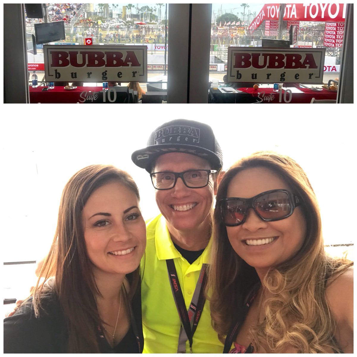 dinainseattle's tweet photo. Another fun day at the #BubbaGP #LBGP with @Bubbaburger and @SHANNON_MAC #BubbaRacing #Bestburgers https://t.co/J835x5WzcT