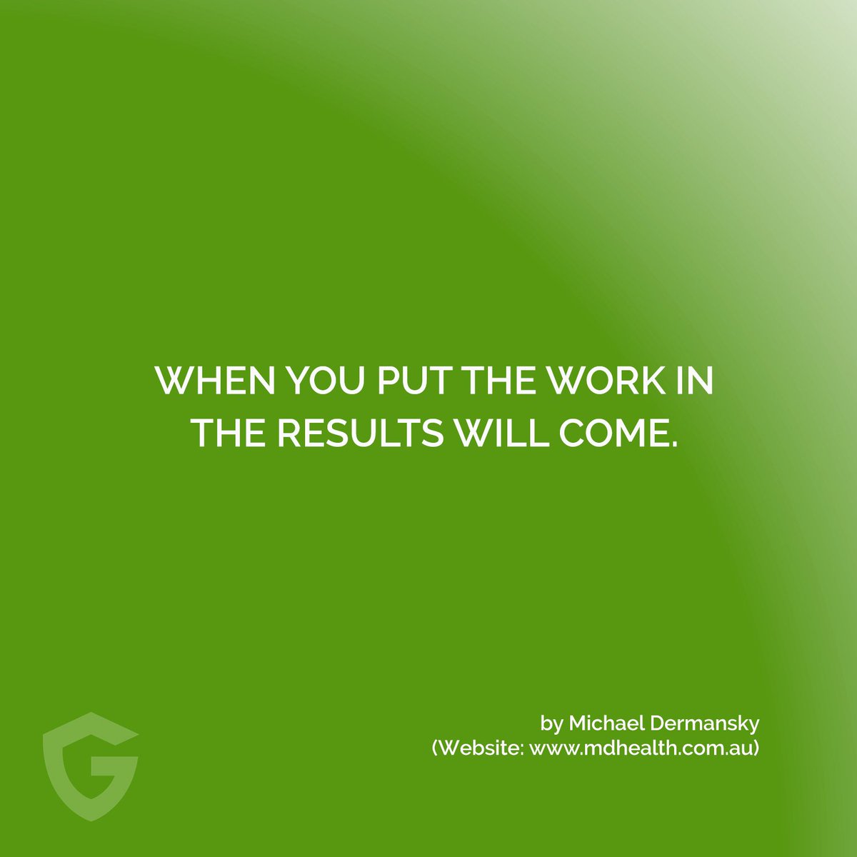GreatHealthG's tweet photo. If you put the effort in, you will reap the rewards. Hard work will pay off in the end so keep on going &amp; stay motivated! #Mindset #YouCanDoIt #MichaelDermansky https://t.co/IoVISKSgFh