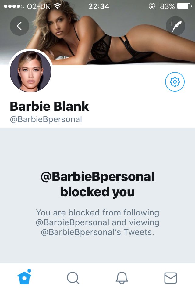 Kirsty_x85's tweet photo. Aww the wannabe @TheBarbieBlank blocked me for outing her shame cause it's going on @BBFans12 too https://t.co/uQZd8ohvjj