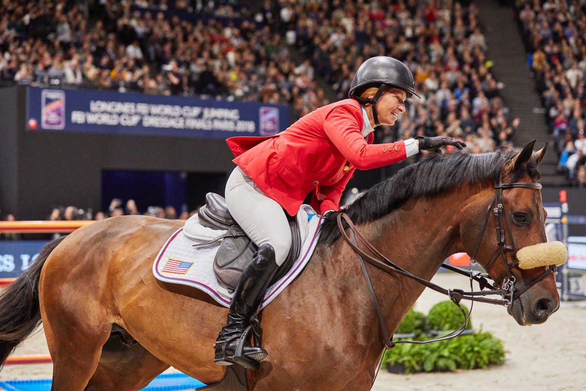 FEI_Global's tweet image. Beezie and Breitling - the  definition of unbeatable. 

@JohnMaddenSales has conquered the competition in what has been an unforgettable showdown of the best of the best for the @LonginesEq #FEIWorldCupFinals in Paris 🇫🇷

Full story: fei.org/stories/madden…

📸© FEI/ Liz Gregg
