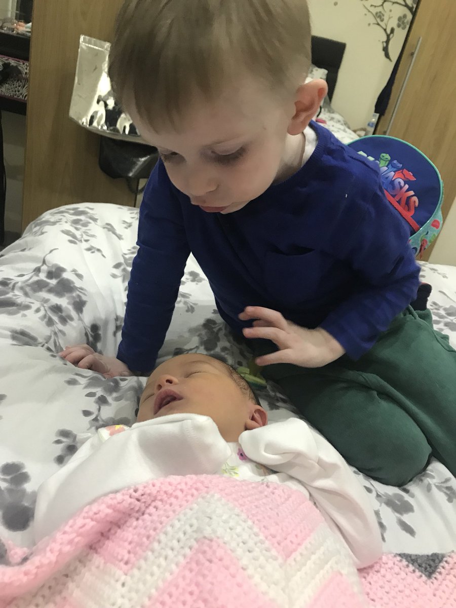 Emma_Hamiltonxx's tweet photo. Jacob was promoted to big brother over the Easter holidays! He can’t wait to tell everyone in nursery tomorrow! #pcpnursery @prescot_nursery https://t.co/i6wyZPlr61