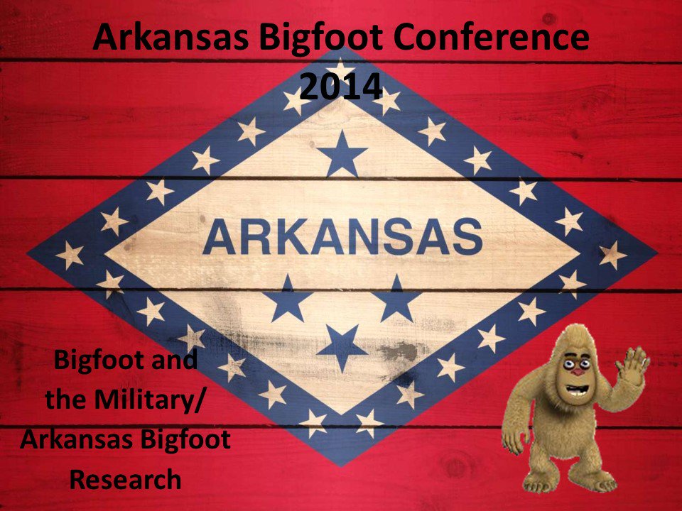 BfFieldguide's tweet image. Bigfoot and the Military/Arkansas Bigfoot Research presentation that was done at the 2014 Arkansas Bigfoot Conference

bigfootfieldguide.blogspot.com/2016/08/bigfoo…
